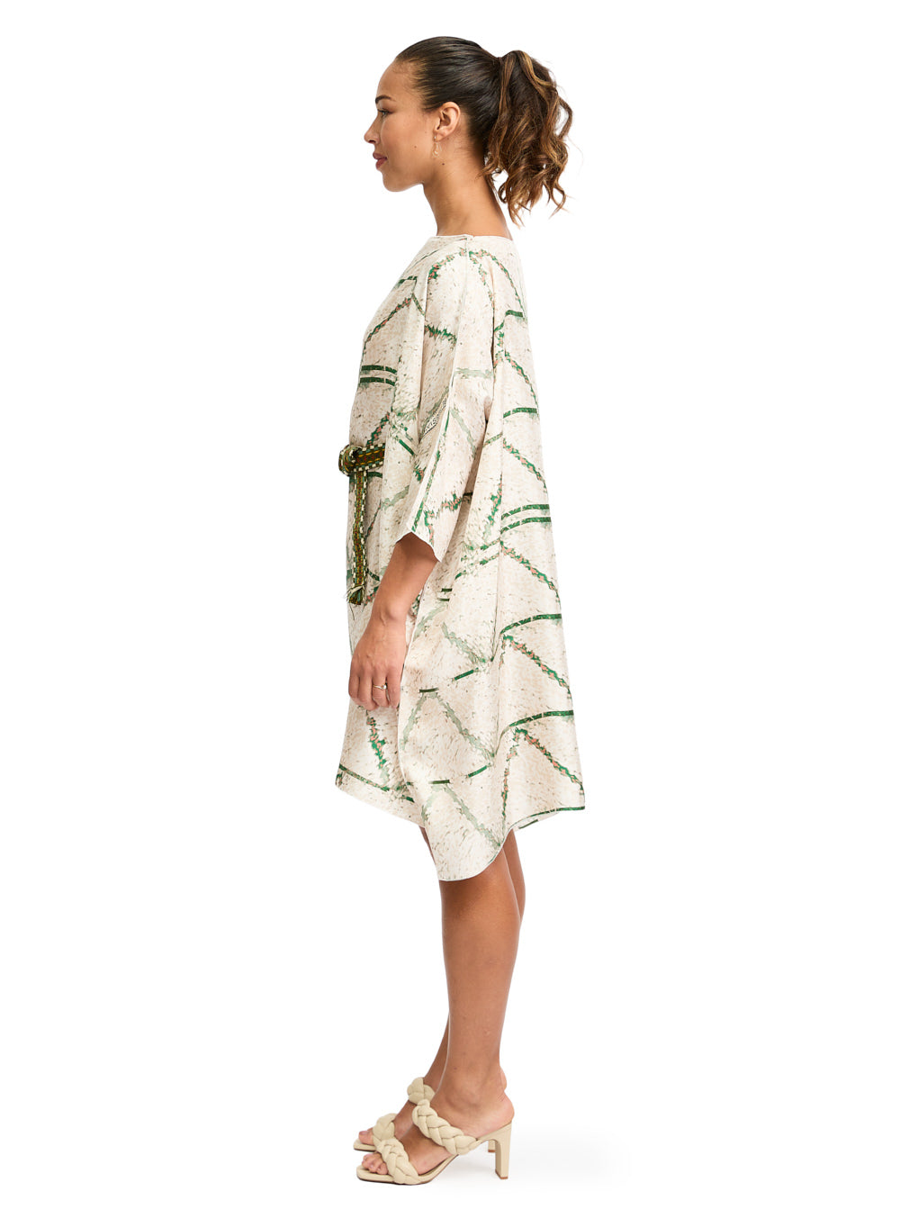 Shift Dress Silk Ivory