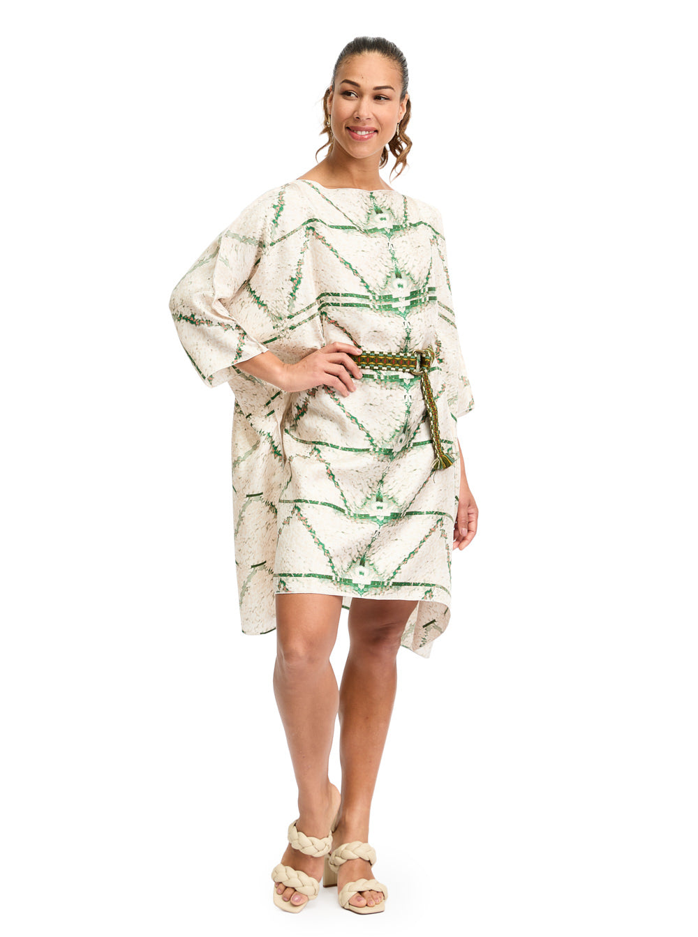 Shift Dress Silk Ivory