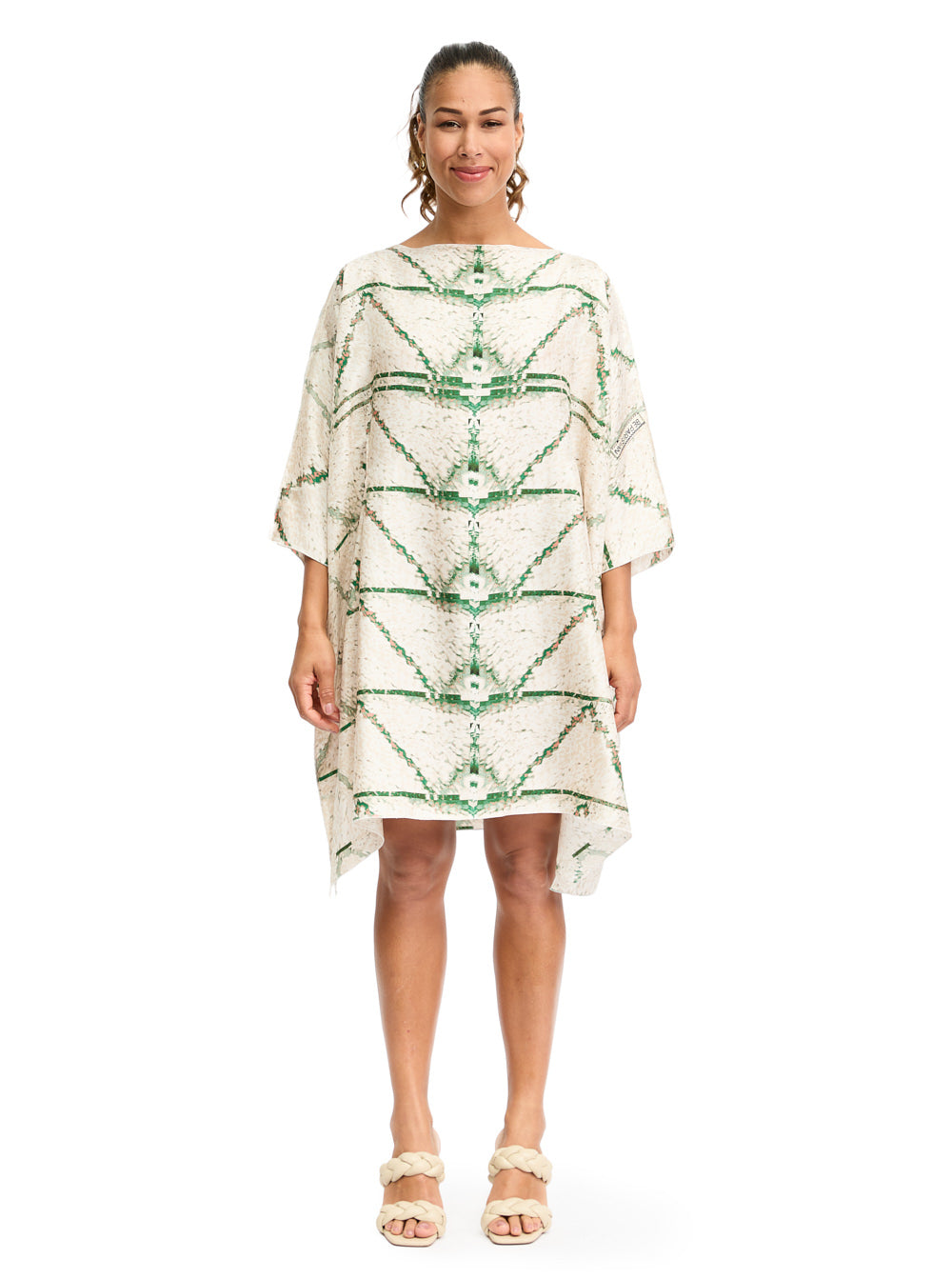 Shift Dress Silk Ivory