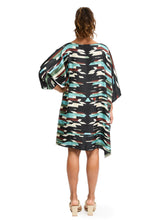 Load image into Gallery viewer, Silk Short Caftan Dress Illusion