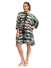 Load image into Gallery viewer, Silk Short Caftan Dress Illusion
