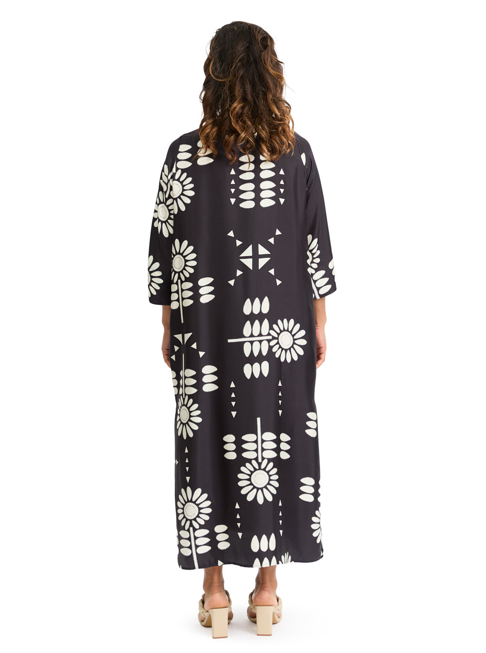 Silk Dress Flower Carbon