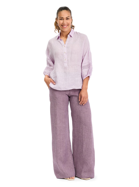 Linen Top Amethyst