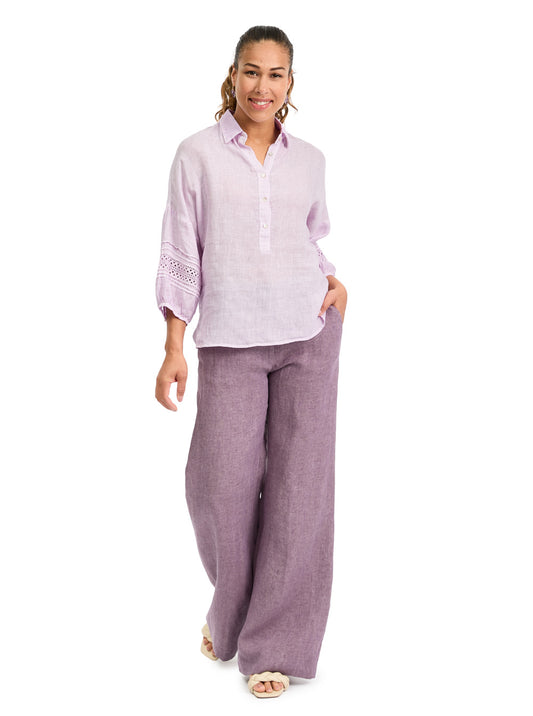 Linen Top Amethyst