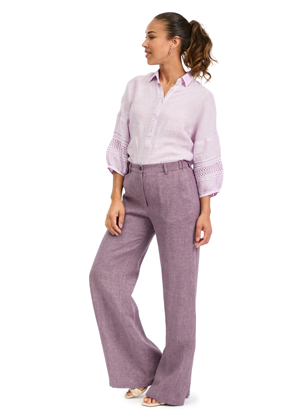 Linen Top Amethyst