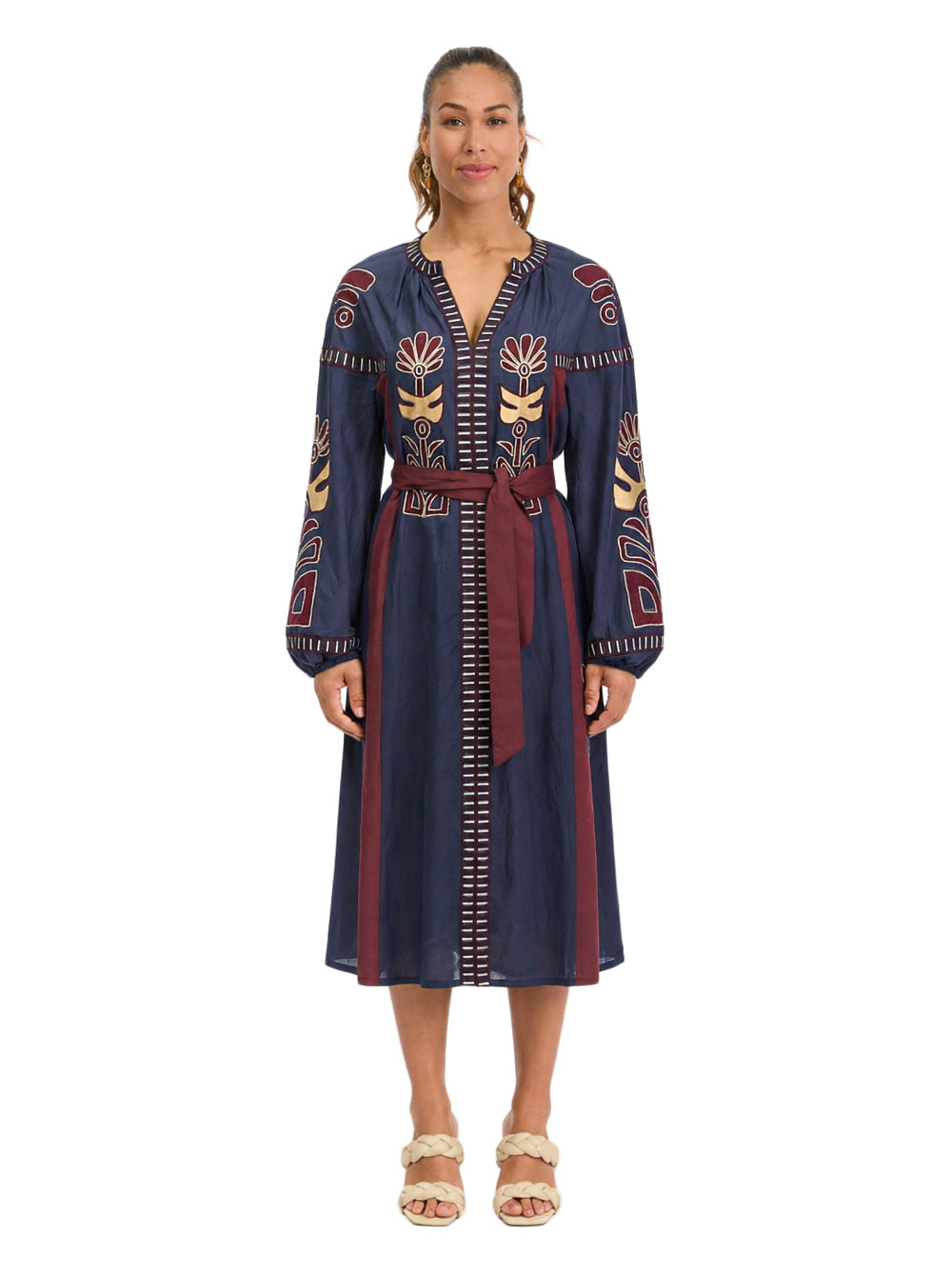 Boho Dress Anouck Navy