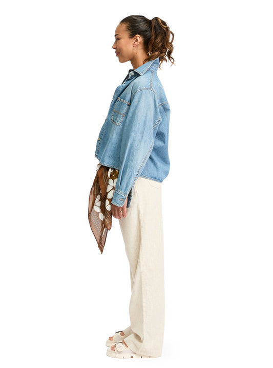 Denim Short Oversized Jacket