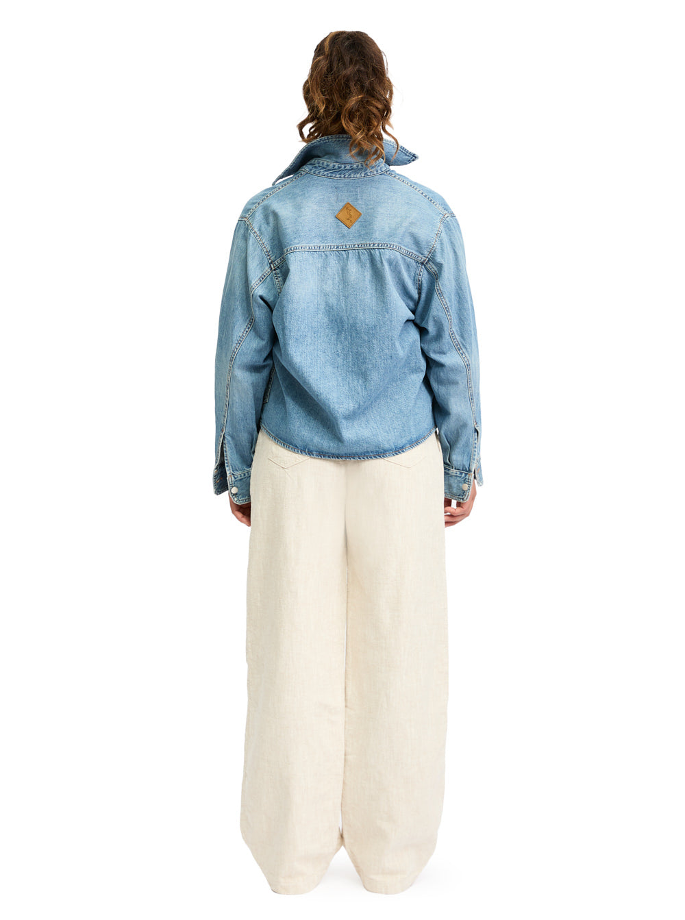Denim Short Oversized Jacket
