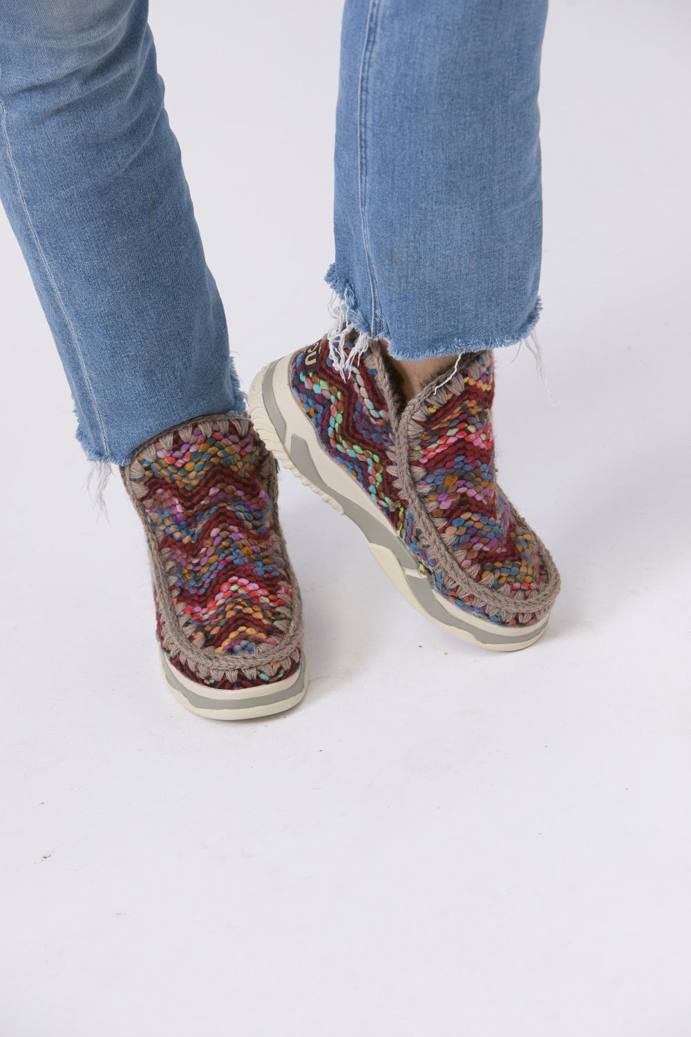 Eskimo Trainer Wool Pink