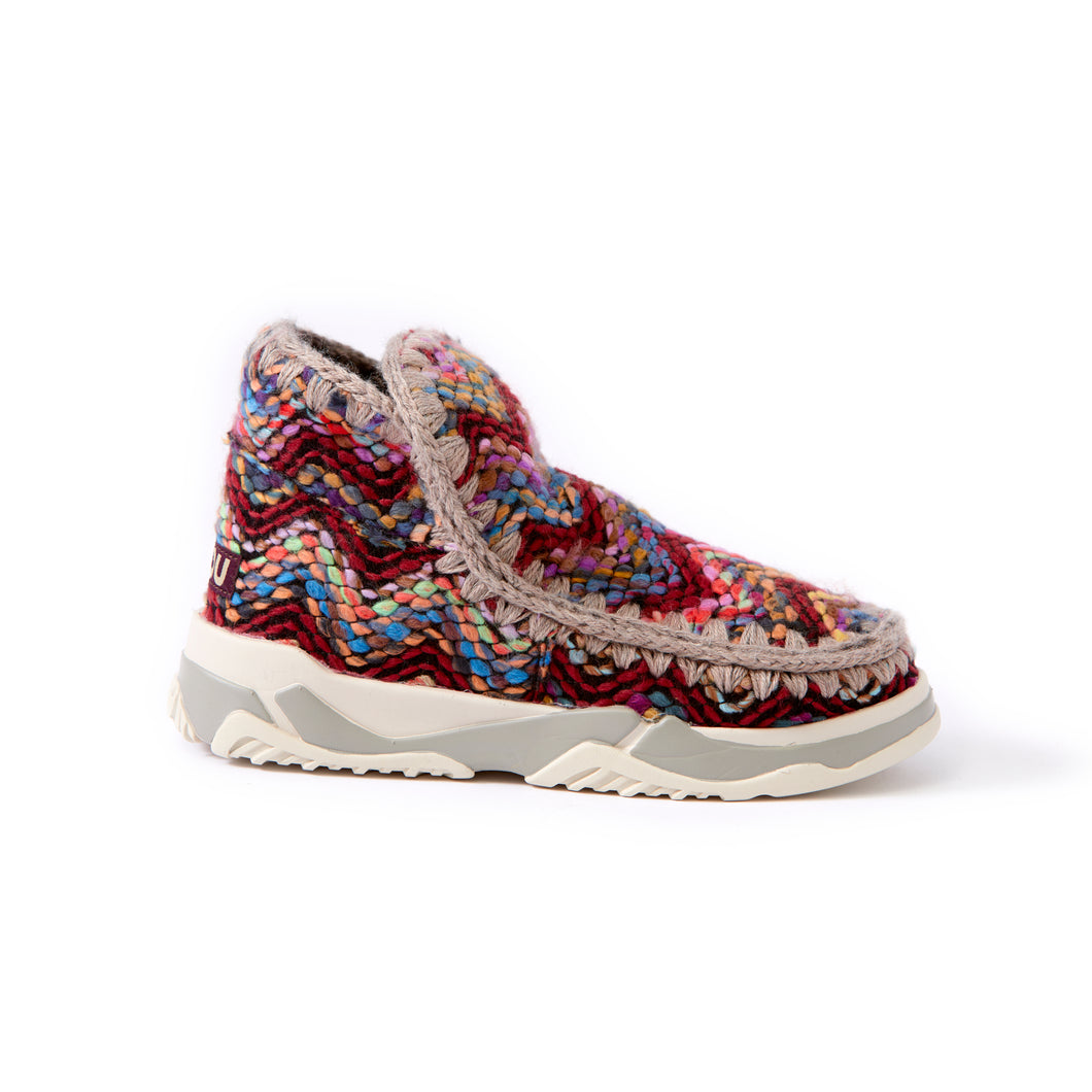 Eskimo trainer wool mix pink