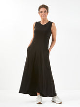 Load image into Gallery viewer, dress long swing black