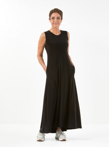 dress long swing black