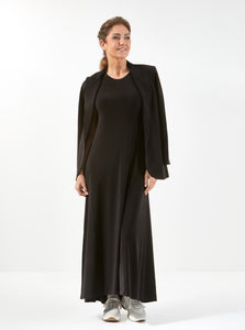 dress long swing black