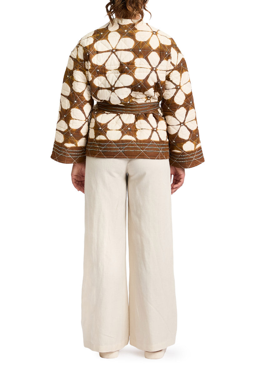 Pants Perillo Ecru