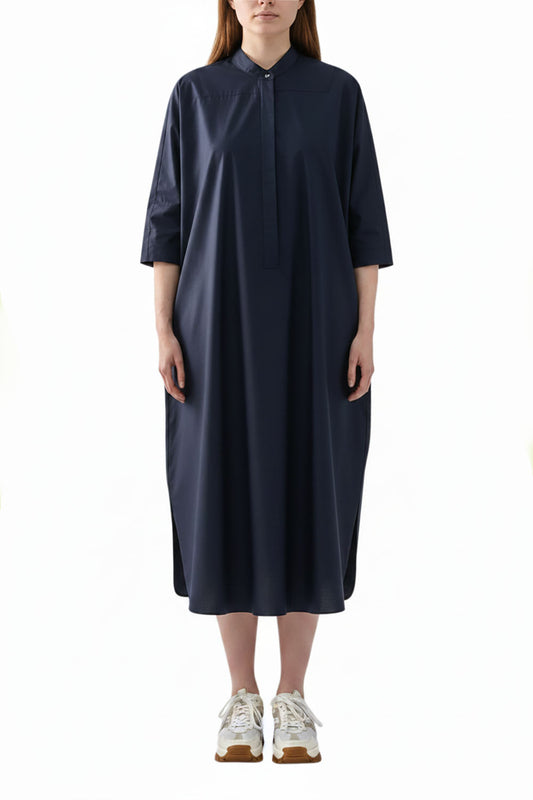 Dress Kimono Cotton Navy