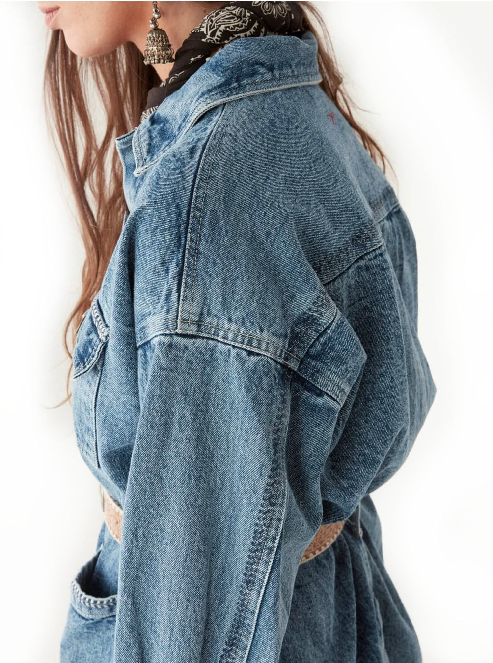 Denim Safari Jacket