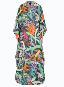 Kaftan Dress Jungle print
