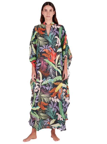 Kaftan Dress Jungle print