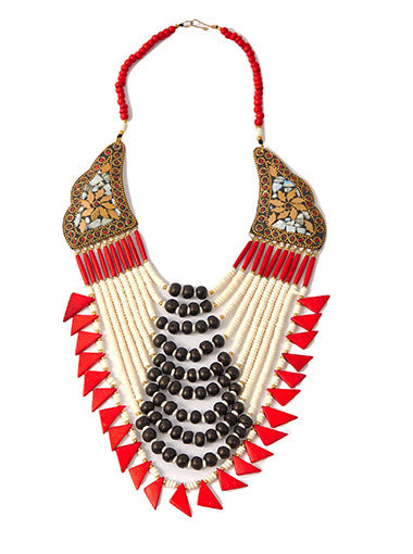 Necklace Tribe Red