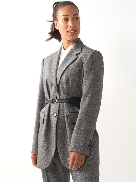Jacket Adepto Tweed Grey