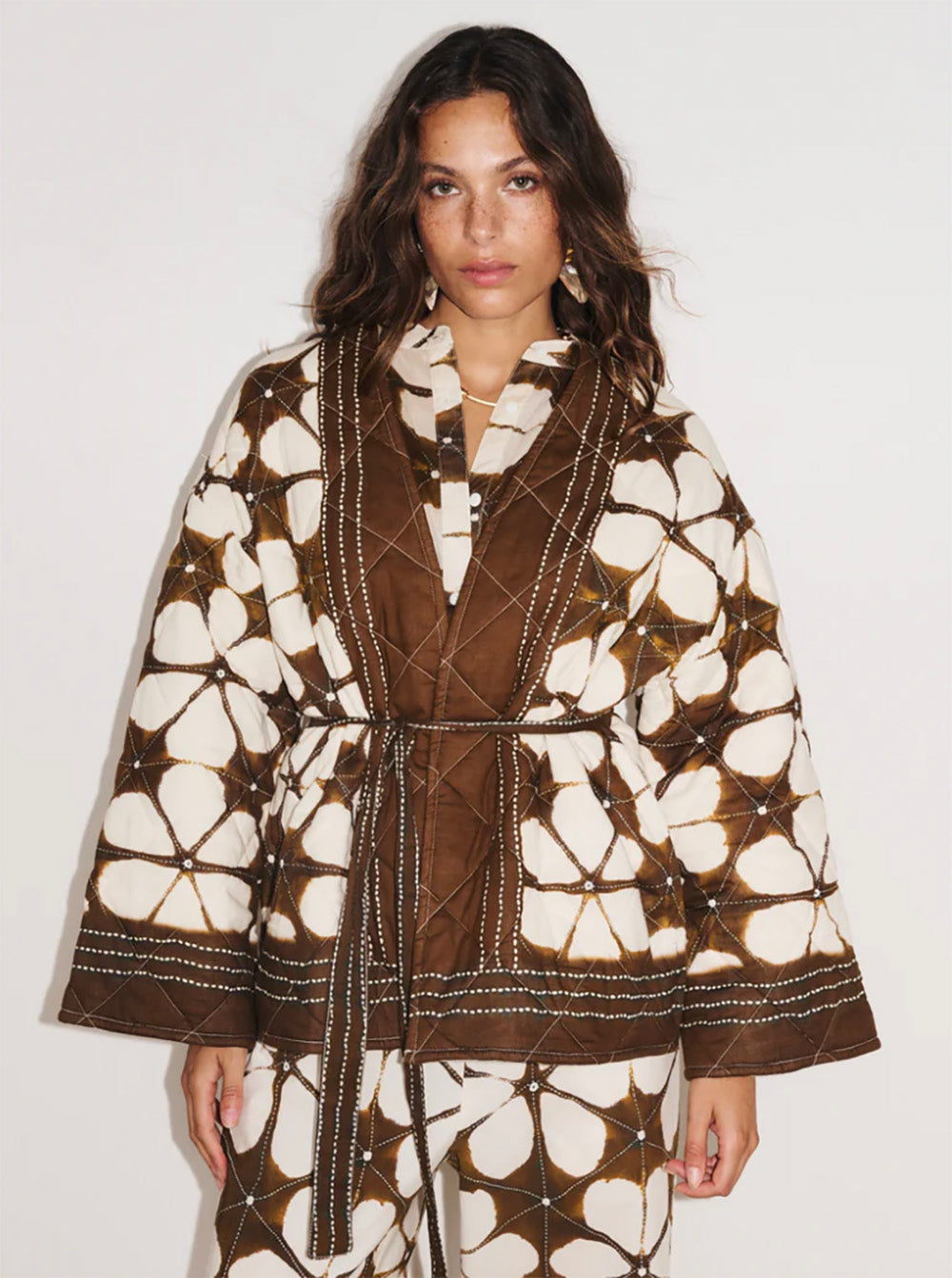 STELLA FOREST LOTUS BROWN JACKET