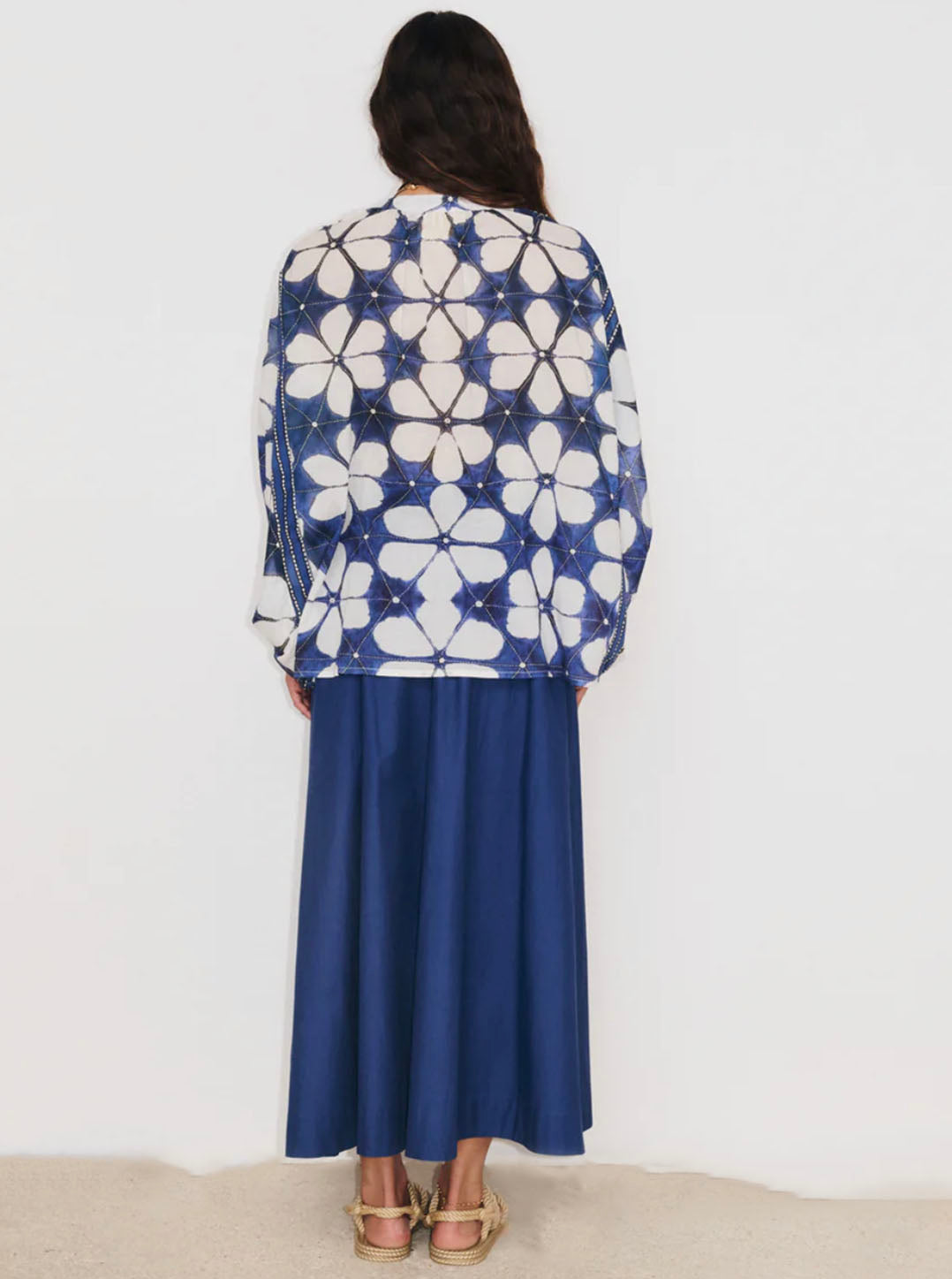 Shirt Lotus Blue Cotton