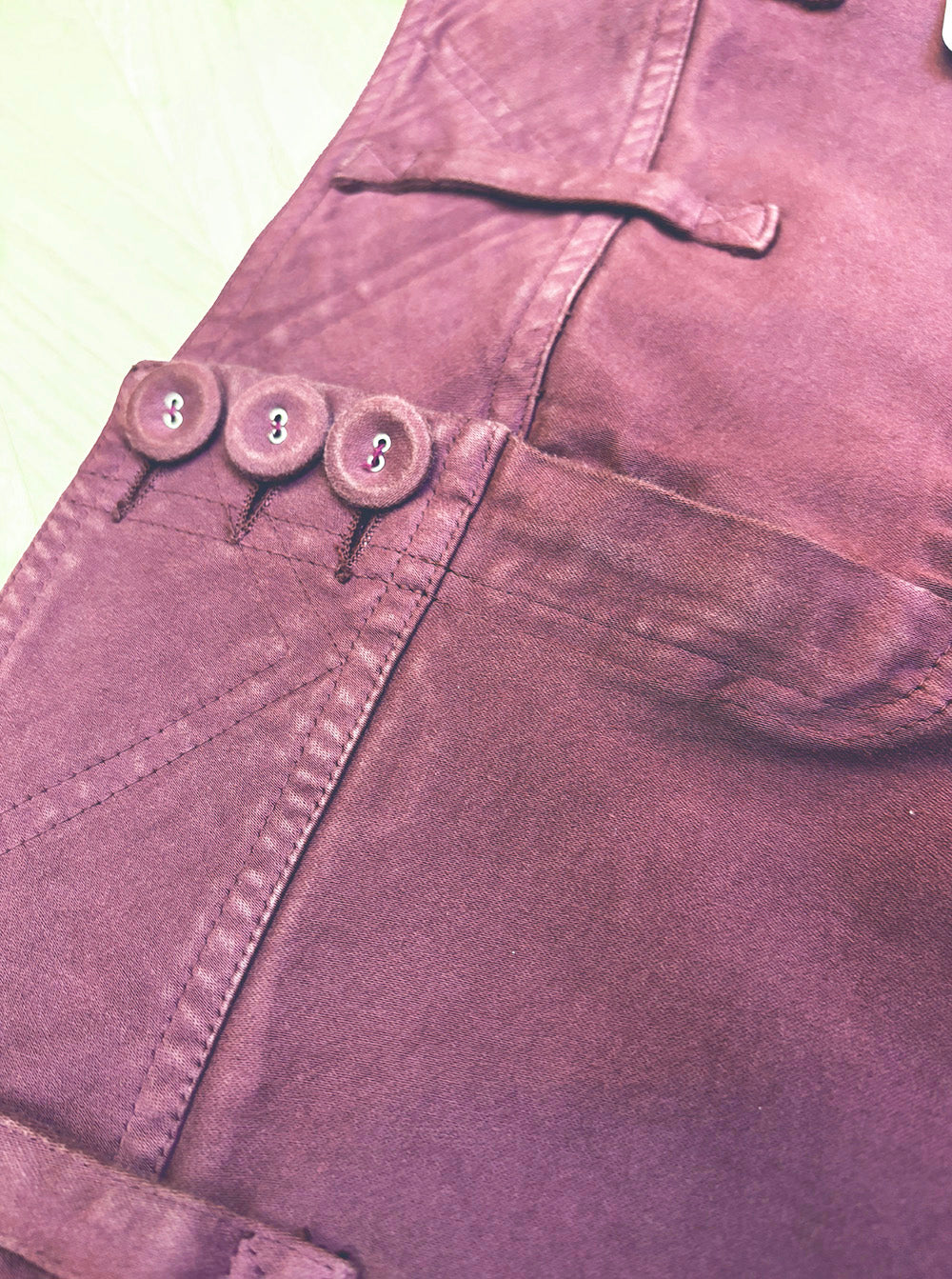Mini Skirt Plum
