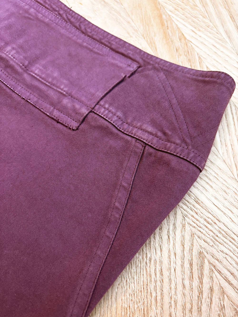 Mini Skirt Plum