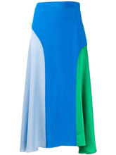 Load image into Gallery viewer, CHINTI &amp; PARKER BLUE MIDI SKIRT