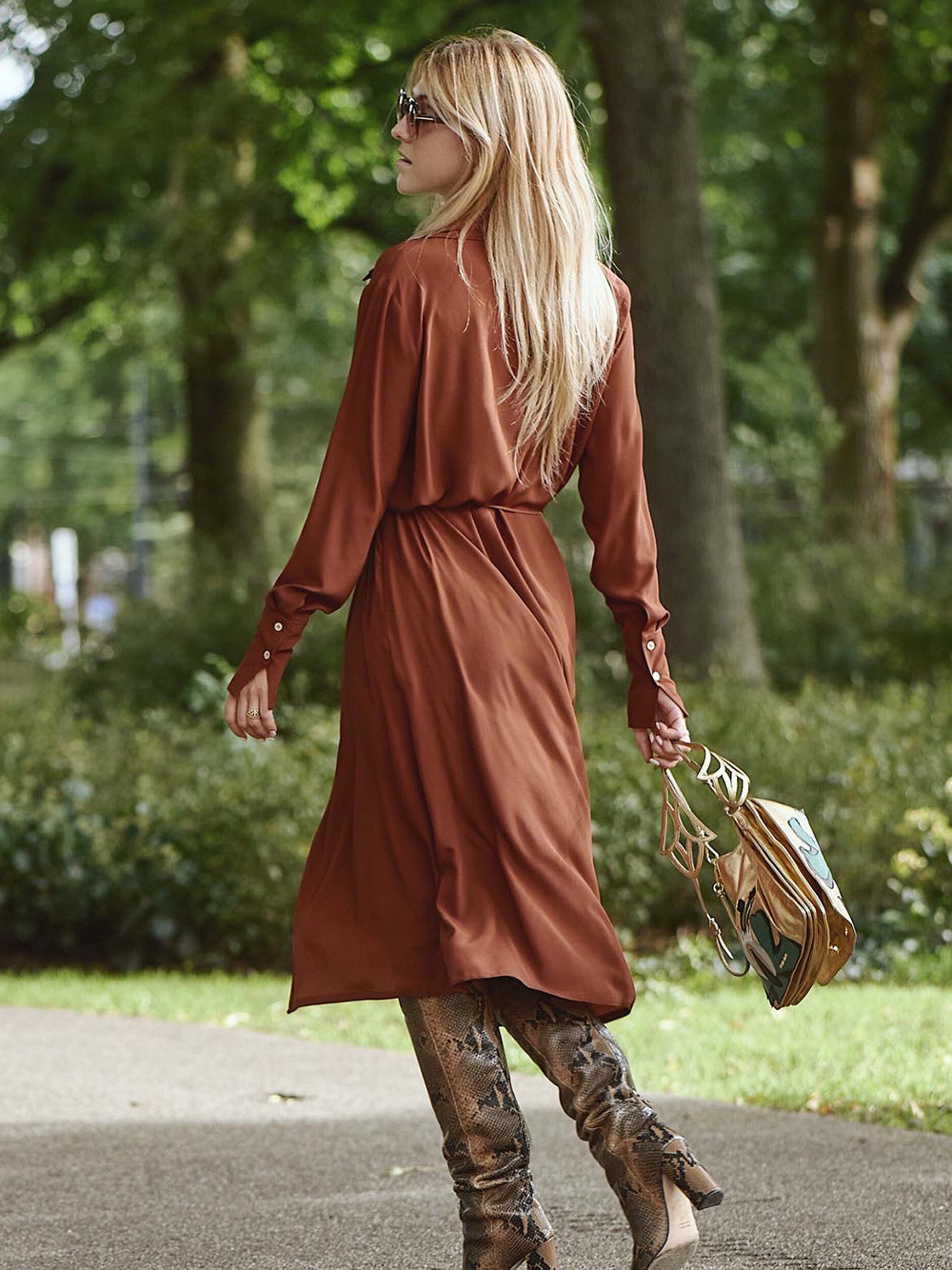 Grifoni Button Down Dress