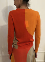 Load image into Gallery viewer, Colour-blocked Crew-Neck Pullover