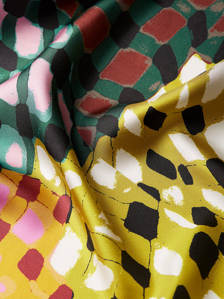 DvF Diane von Furstenberg Jella Silk Square Scarf