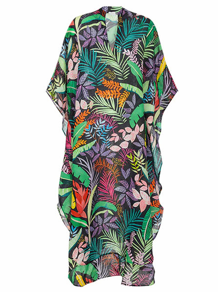 Kaftan Dress Jungle print