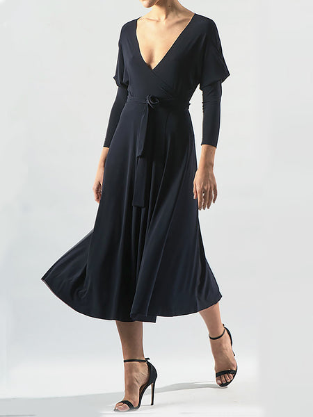 NORMA KAMALI WRAP DRESS