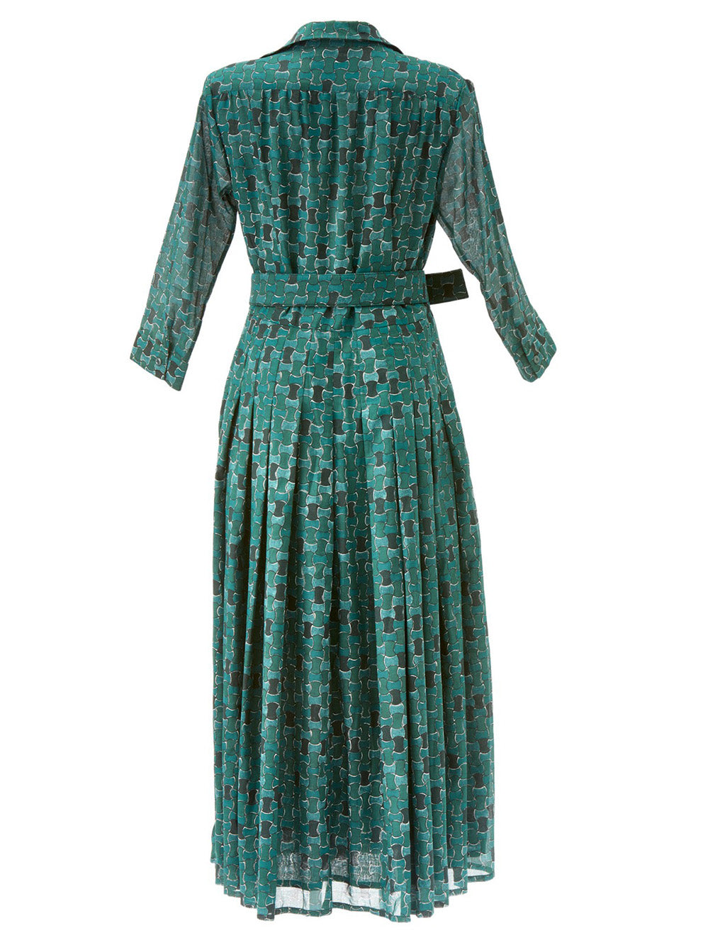 Dress Audrey Puzzle in Jade