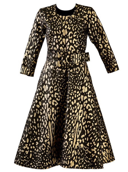 Dress Lynn Gold leopard