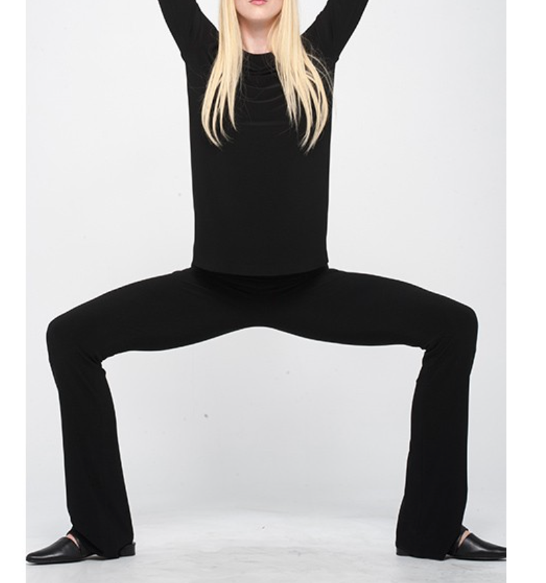 Boot Pants Black