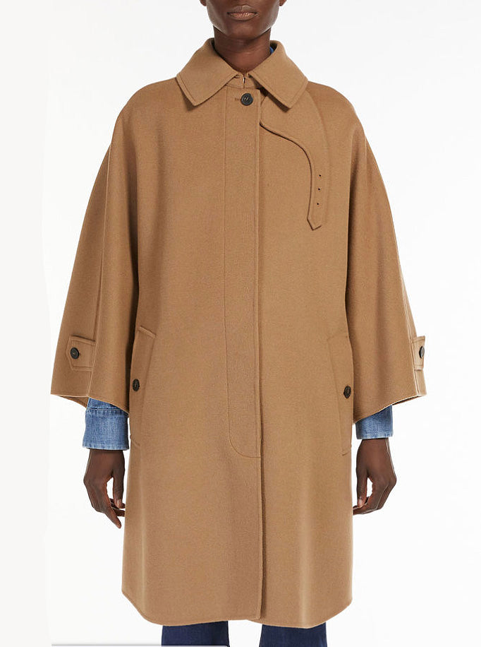 Poncho Coat Wool