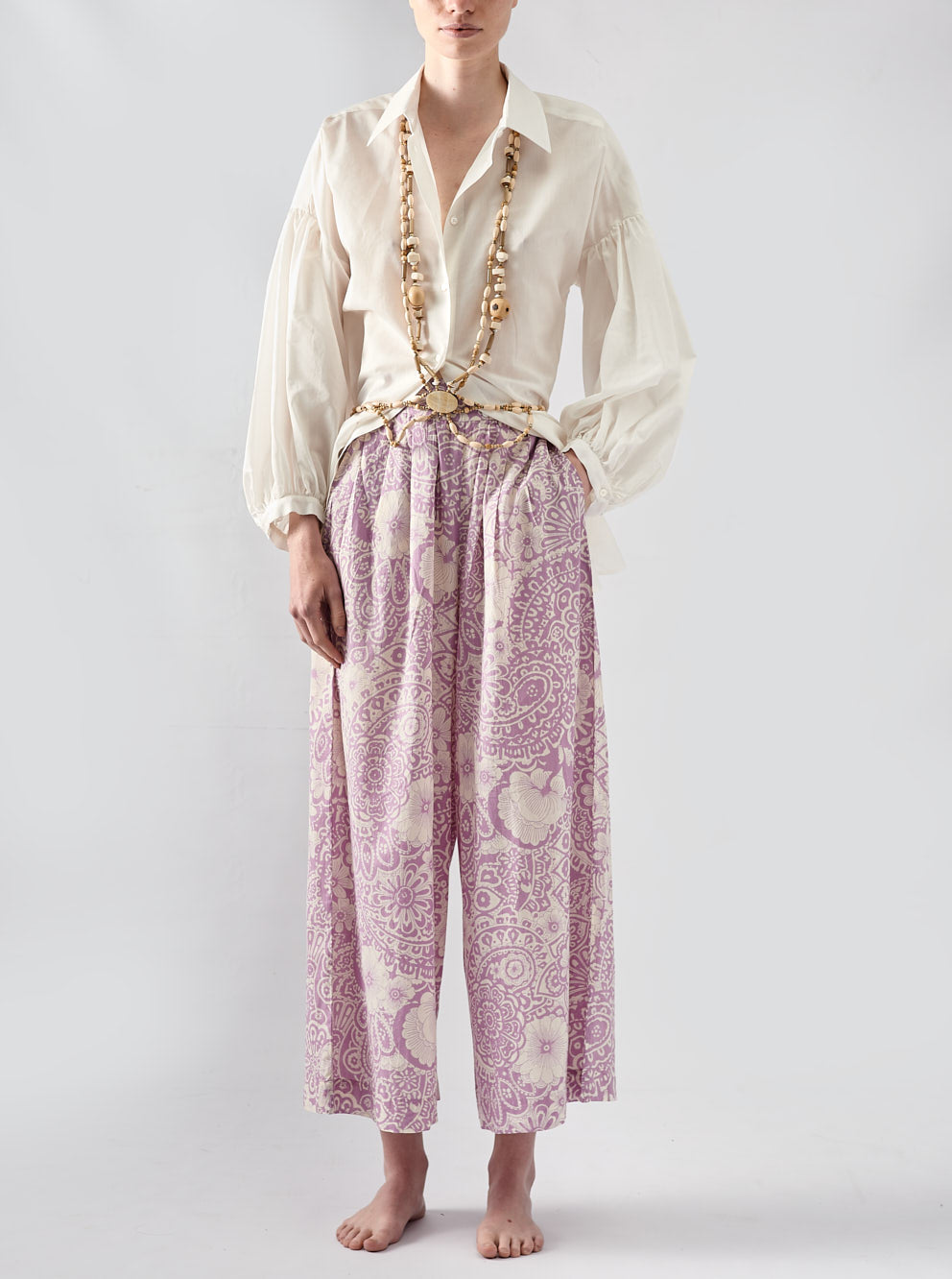 Nunes Pants in Mauve