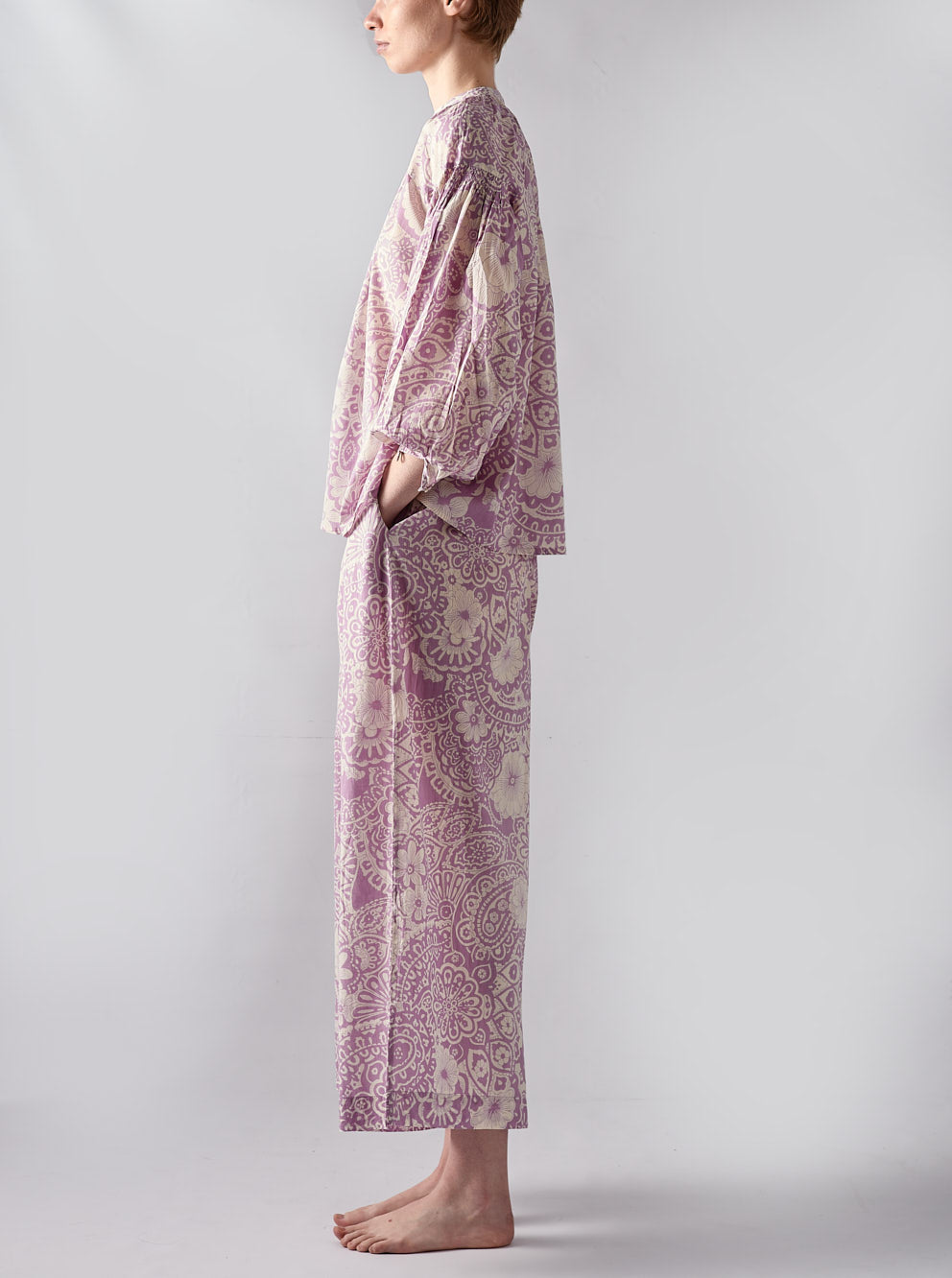 Nunes Pants in Mauve