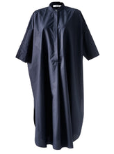 Load image into Gallery viewer, Kimono dress cotton navy