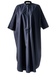 Kimono dress cotton navy
