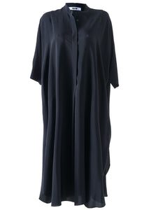 Kimono Dress Silk Black