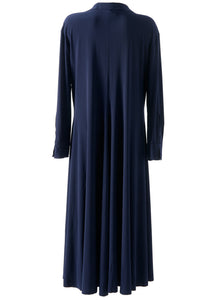 a-line shirt dress midnight