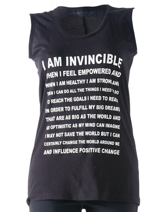 Invincible Slogan Tee