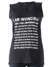 Load image into Gallery viewer, Invincible Slogan Tee