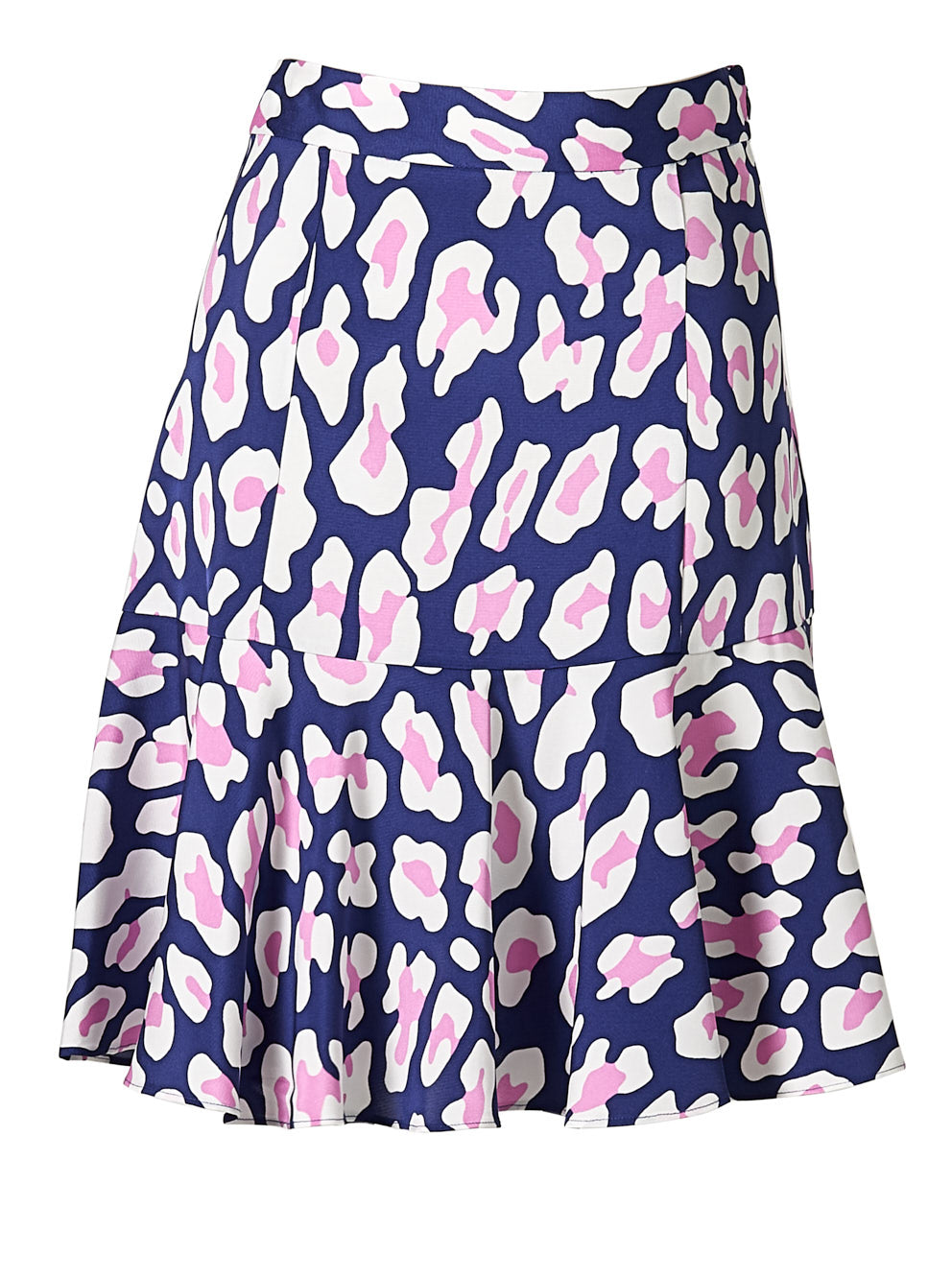 Wendy Skirt Leopard Large Blue
