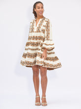 Load image into Gallery viewer, Zakar short dress brown