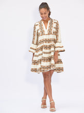 Load image into Gallery viewer, Zakar short dress brown