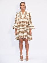 Load image into Gallery viewer, Zakar short dress brown